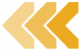 Tri arrow impact2x The image appears to be a simple graphic of three left-pointing, orange chevrons. this symbol may be used to represent going back, indicating a return to a previous step or screen in a user interface, or to signify a rewind function in media controls.